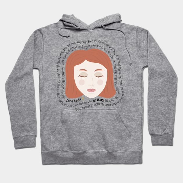 Dana Scully - The X-Files - all things Hoodie by sixhours